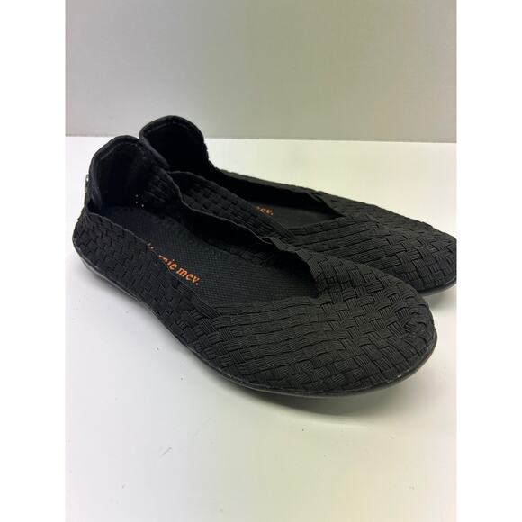 BERNIE MEV WOVEN BALLET FLATS SLIP-ON SNEAKER Size 38 - Picture 1 of 6